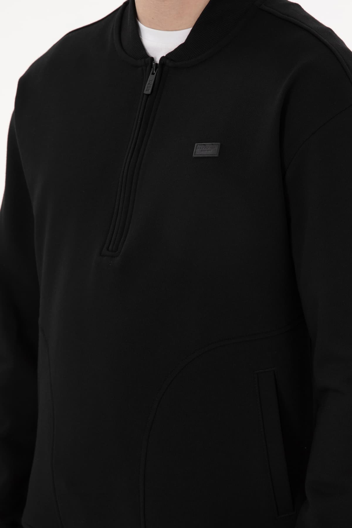 سوئیشرت مردانه U.S. Polo Assn. سیاه مدل 50293380-VR046 سوئیشرت مردانه U.S. Polo Assn. سیاه مدل 50293380-VR046