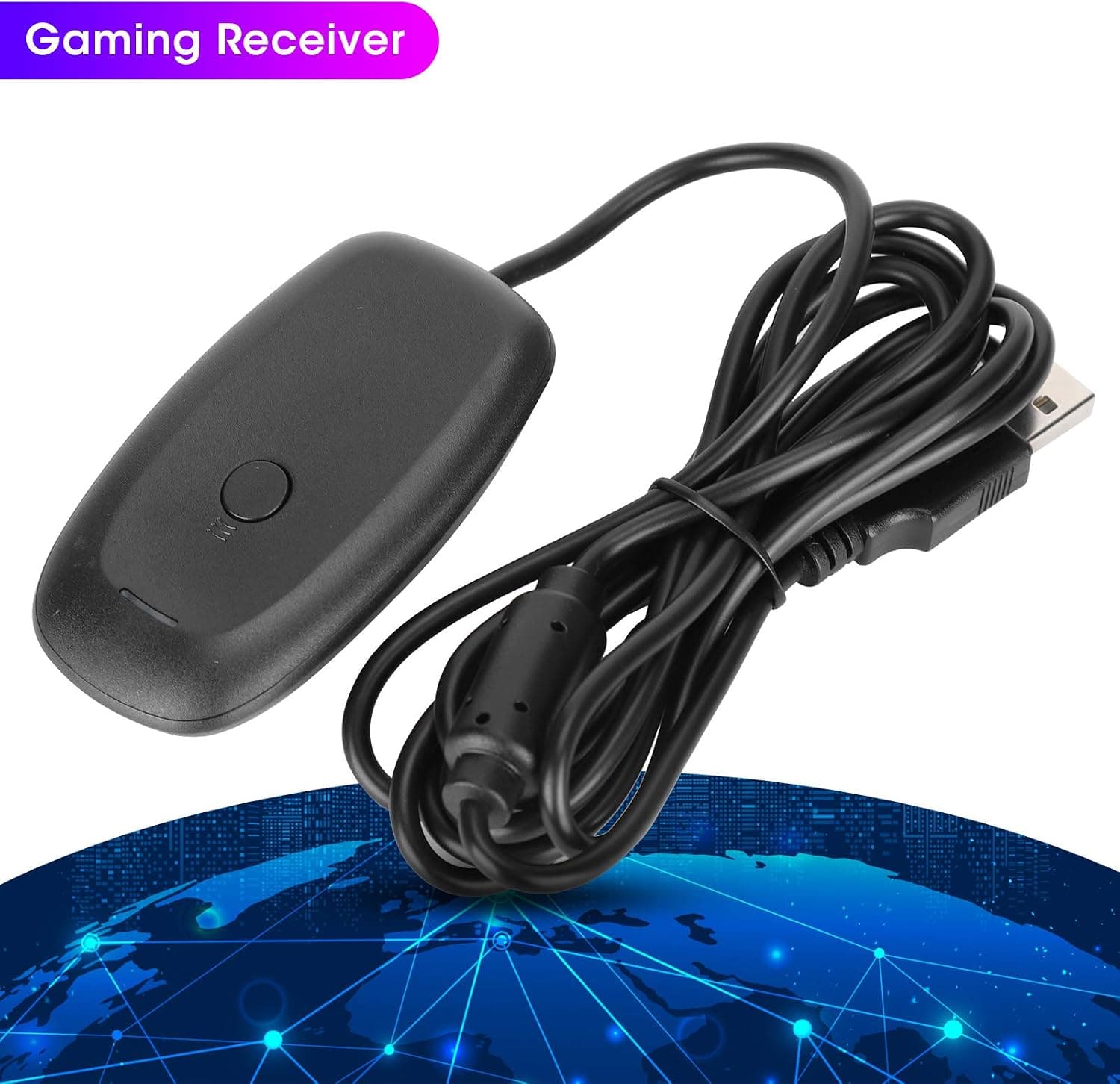 آداپتور گیرنده بیسیم USB دسته بازی Zopsc برای PC و کنسول سازگار با Windows آداپتور گیرنده بیسیم USB دسته بازی Zopsc برای PC و کنسول سازگار با Windows