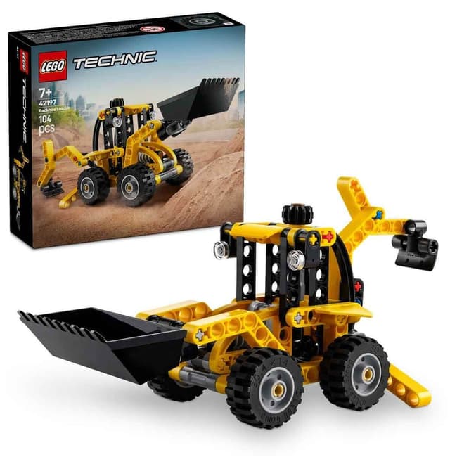 لگو 42197 Technic بیل مکانیکی لودر لگو 42197 Technic بیل مکانیکی لودر