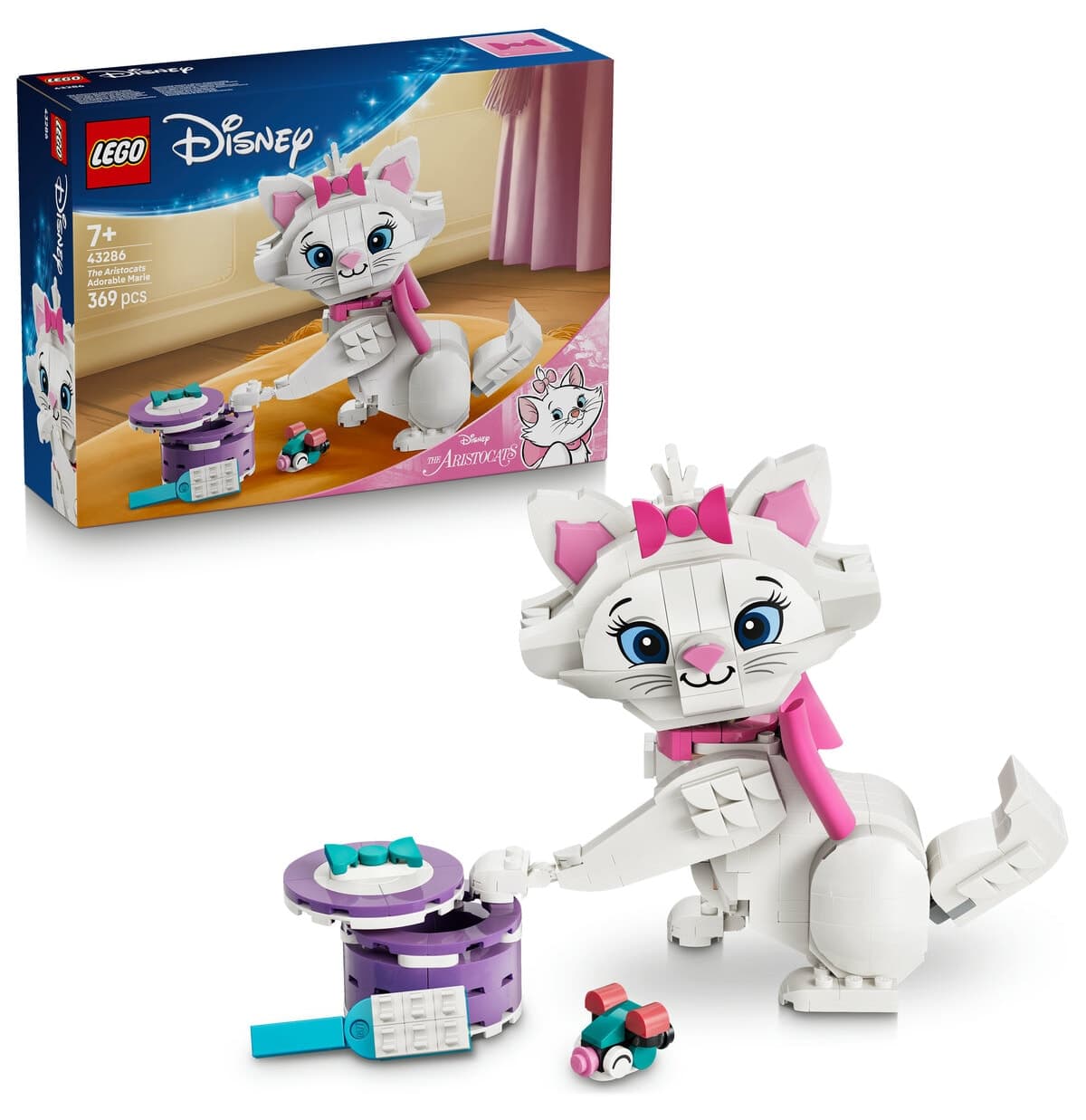 لگو 43286 Disney Aristokediler Marie با ۳۶۹ قطعه لگو 43286 Disney Aristokediler Marie با ۳۶۹ قطعه