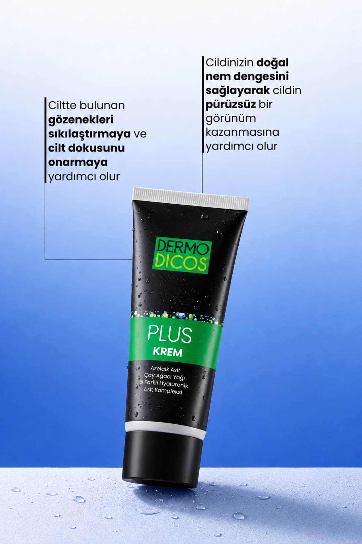 کرم مراقبتی شب TTO Dermodicos Plus حاوی اسید آزلائیک %20 30 ml کرم مراقبتی شب TTO Dermodicos Plus حاوی اسید آزلائیک %20 30 ml