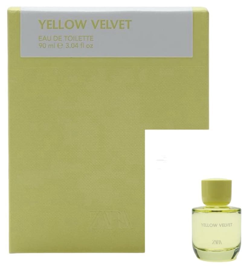 عطر زنانه Zara ادوتویلت Yellow Velvet 90 ml عطر زنانه Zara ادوتویلت Yellow Velvet 90 ml