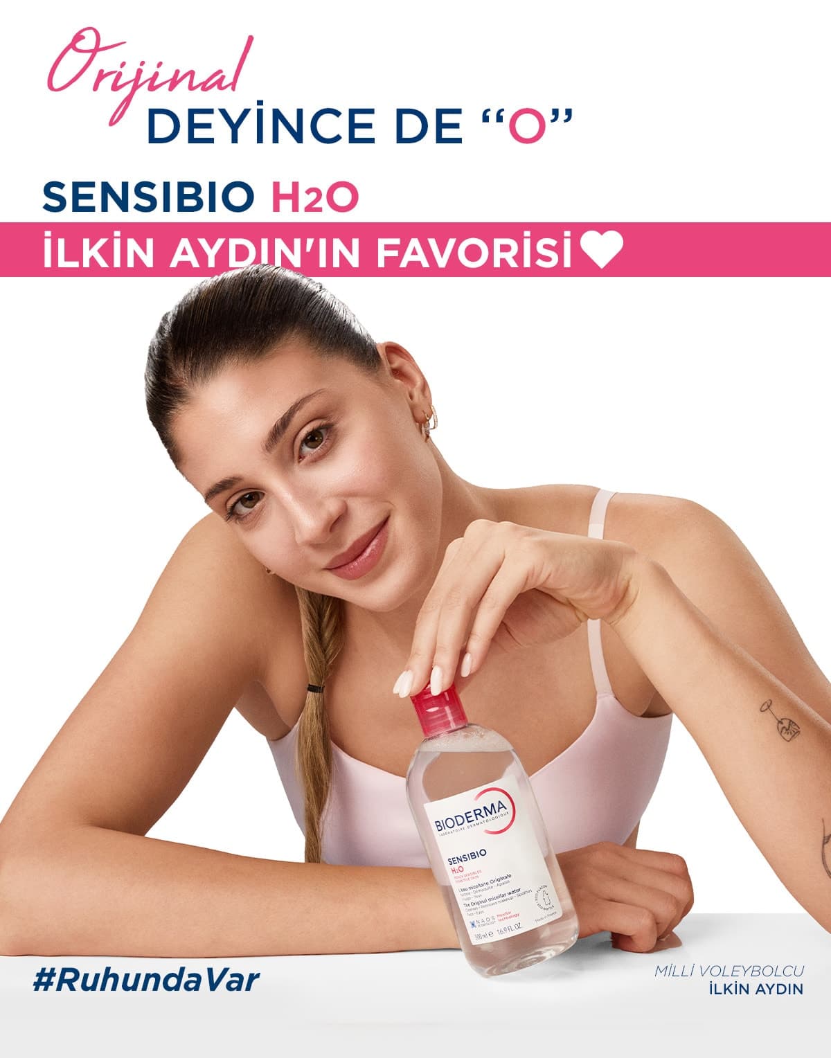 آب میسلار پاککننده آرایش برای پوستهای حساس و معمولی Bioderma Sensibio H2O 500 ML آب میسلار پاککننده آرایش برای پوستهای حساس و معمولی Bioderma Sensibio H2O 500 ML