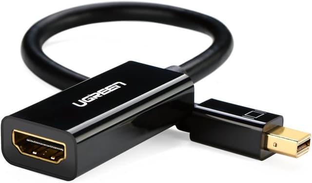 مبدل Mini DisplayPort به HDMI UGREEN مشکی مبدل Mini DisplayPort به HDMI UGREEN مشکی