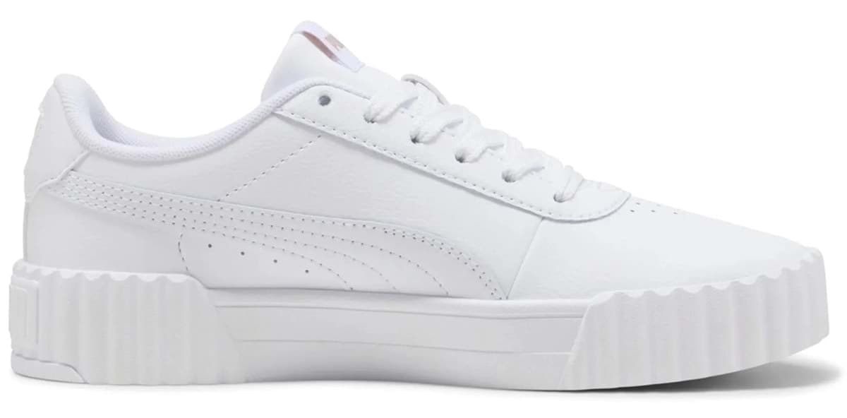 کفش ورزشی یونیسکس Puma سفید Carina 3.0 مدل 400365 کفش ورزشی یونیسکس Puma سفید Carina 3.0 مدل 400365