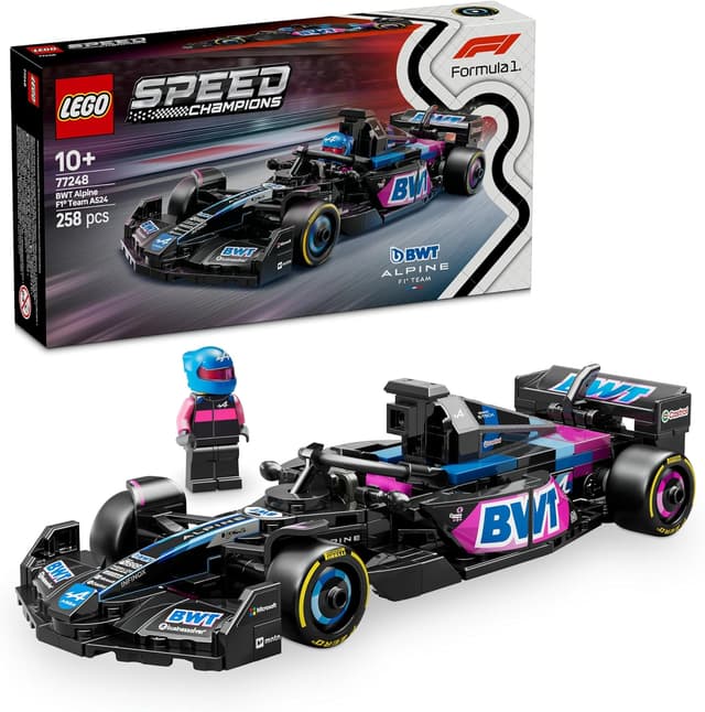 لگو 77248 Speed Champions BWT Alpine F1 Team ماشین مسابقه ساختنی مدل A524 کد لگو 77248 Speed Champions BWT Alpine F1 Team ماشین مسابقه ساختنی مدل A524 کد