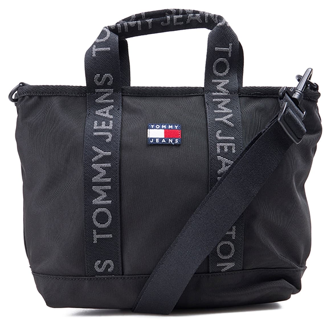 کیف دوشی زنانه Tommy Hilfiger مشکی مدل TJW DAILY MINI TOTE کیف دوشی زنانه Tommy Hilfiger مشکی مدل TJW DAILY MINI TOTE