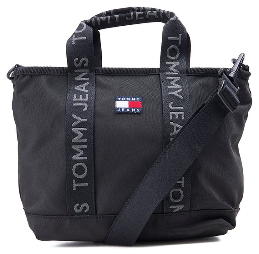 کیف دوشی زنانه Tommy Hilfiger مشکی مدل TJW DAILY MINI TOTE کیف دوشی زنانه Tommy Hilfiger مشکی مدل TJW DAILY MINI TOTE