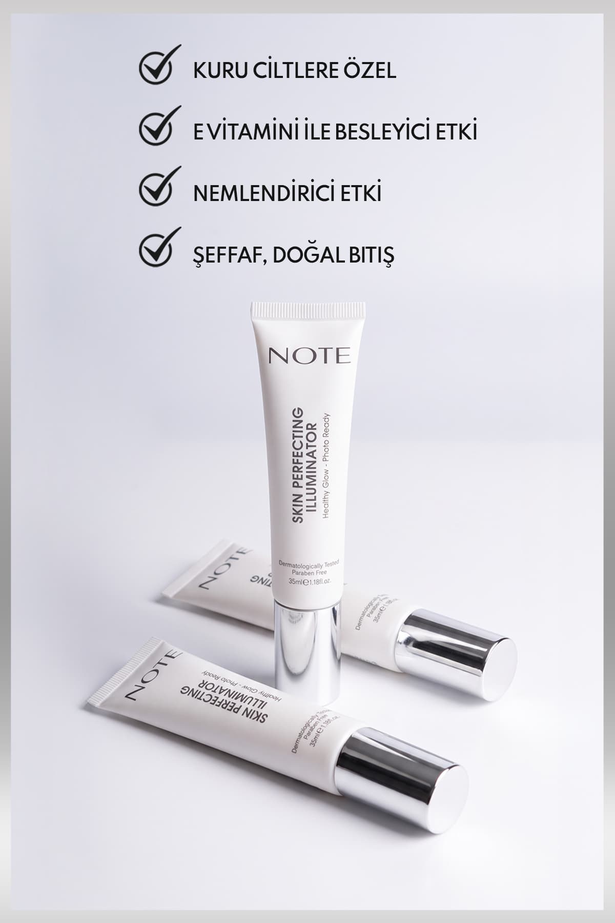 بیس آرایشی Note Cosmetics Skin Perfecting Illuminator مخصوص پوست خشک بیس آرایشی Note Cosmetics Skin Perfecting Illuminator مخصوص پوست خشک