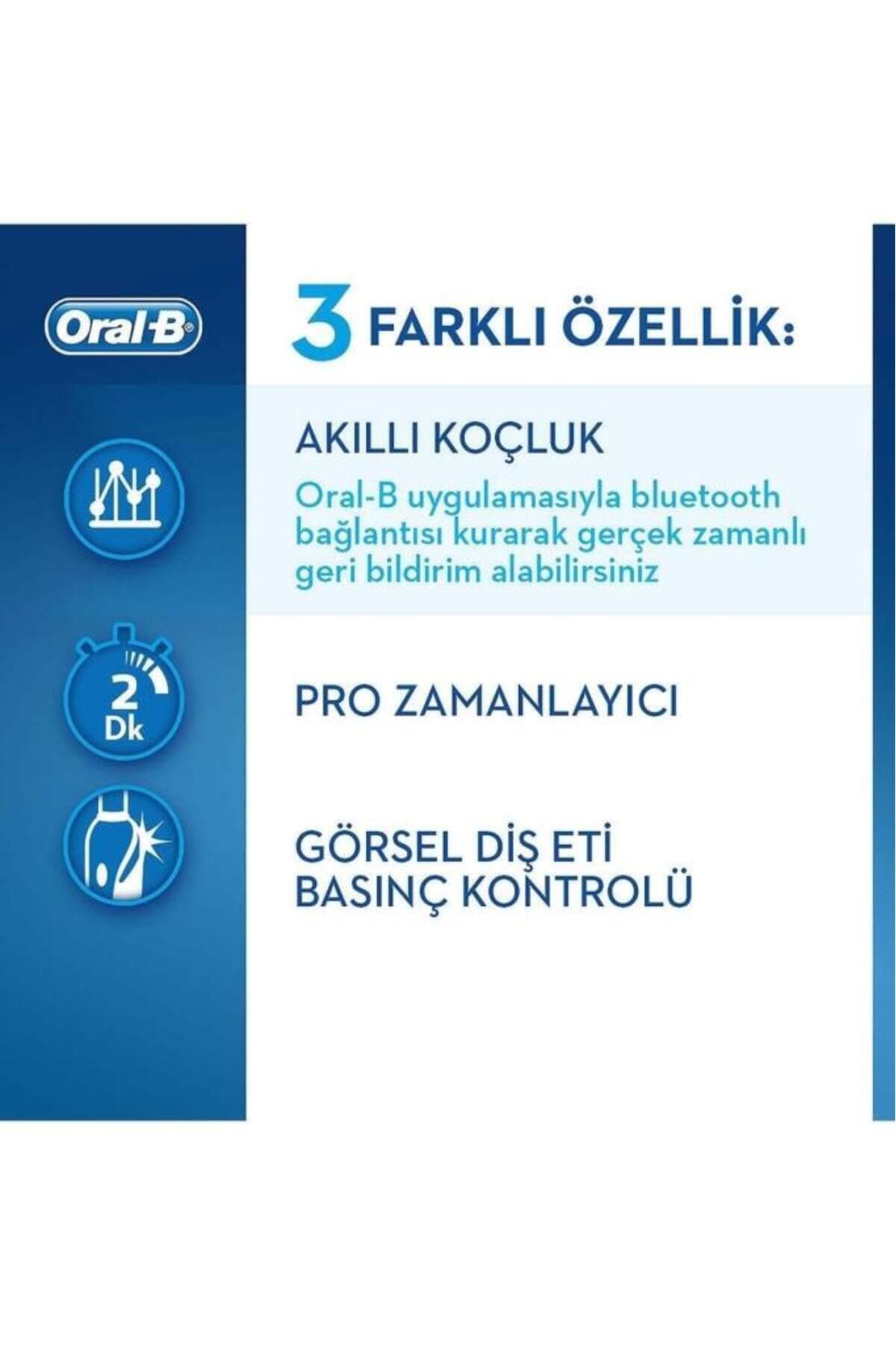 مسواک برقی شارژی Oral-B طرح مدرن با سری Cross Action سفید مدل Smart 4500 مسواک برقی شارژی Oral-B طرح مدرن با سری Cross Action سفید مدل Smart 4500