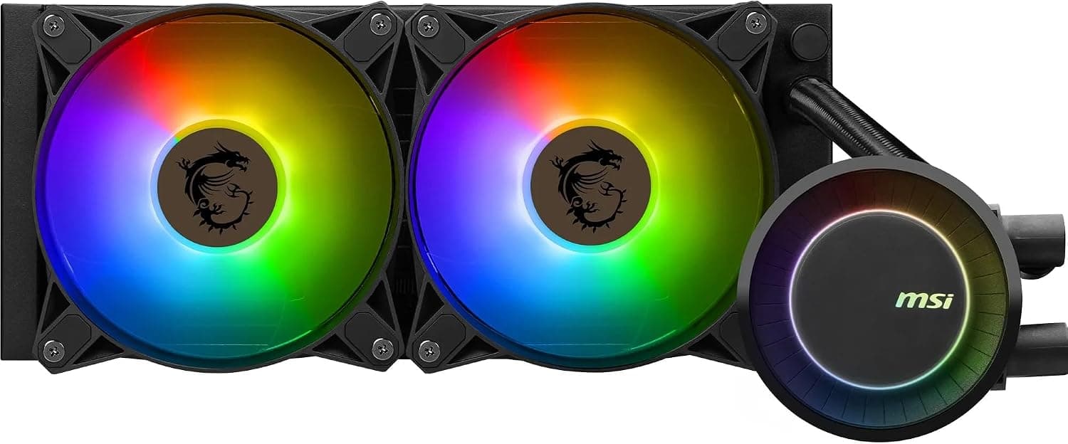 خنککننده مایع پردازنده MSI سفید MAG CoreLiquid E240 240mm خنککننده مایع پردازنده MSI سفید MAG CoreLiquid E240 240mm
