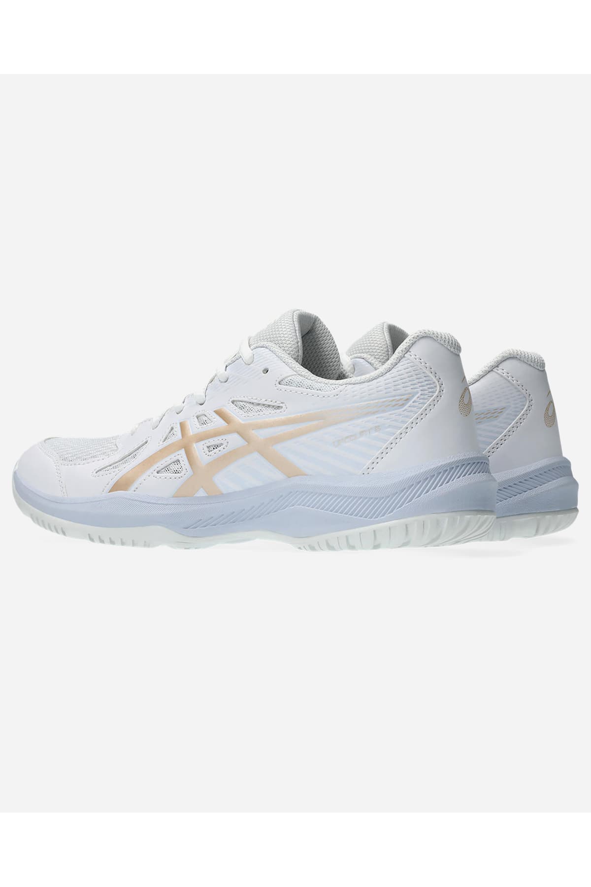 کفش والیبال زنانه Asics UPCOURT 6 سفید و زرد مدل 1072A107-103 کفش والیبال زنانه Asics UPCOURT 6 سفید و زرد مدل 1072A107-103