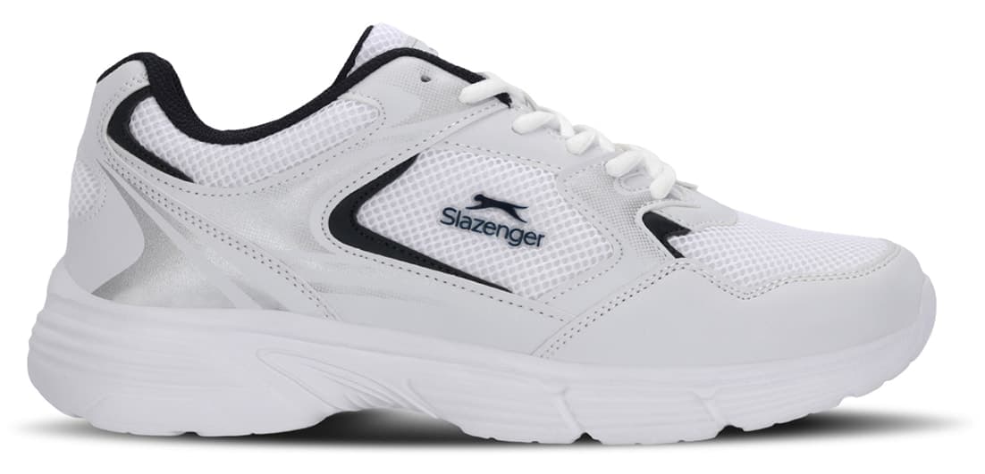 کفش ورزشی زنانه Slazenger دویدن و پیادهروی سفید سرمهای مدل SION I کفش ورزشی زنانه Slazenger دویدن و پیادهروی سفید سرمهای مدل SION I