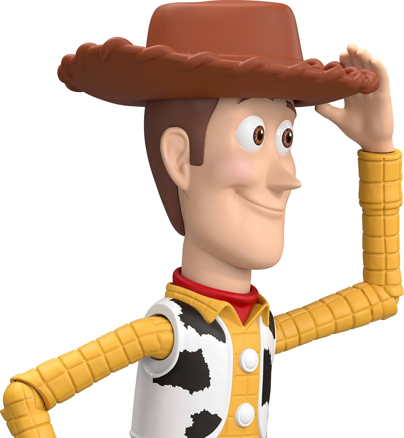 فیگور اکشن Disney and Pixar Toy Story Woody Mattel کلانتر کابوی با 14 مفصل متحرک و کلاه جداشدنی 9.2 Inch مدل JKV14 فیگور اکشن Disney and Pixar Toy Story Woody Mattel کلانتر کابوی با 14 مفصل متحرک و کلاه جداشدنی 9.2 Inch مدل JKV14
