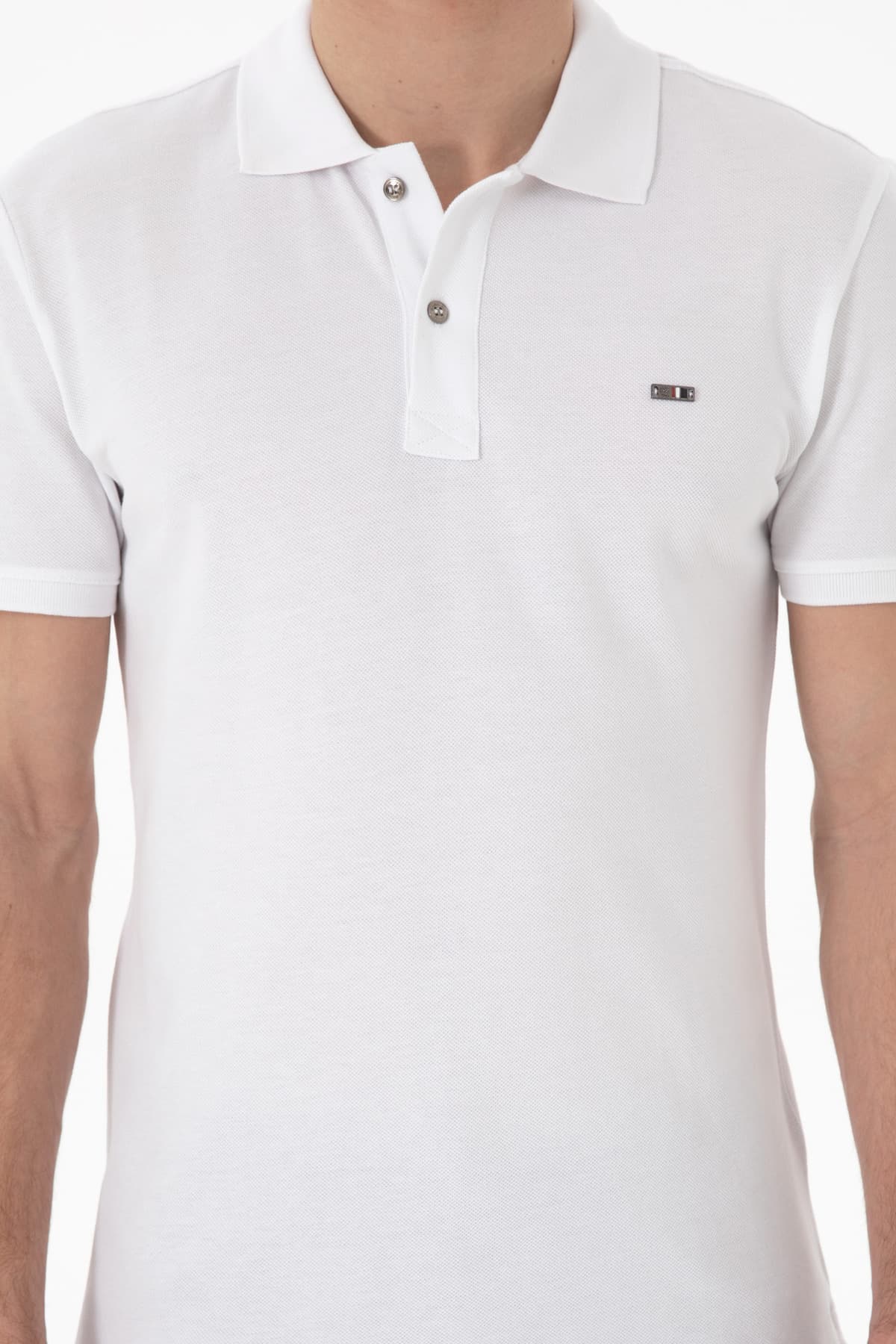 تیشرت مردانه U.S. Polo Assn. اسلیم فیت یقه پولو سفید مدل 50298042-VR013 تیشرت مردانه U.S. Polo Assn. اسلیم فیت یقه پولو سفید مدل 50298042-VR013