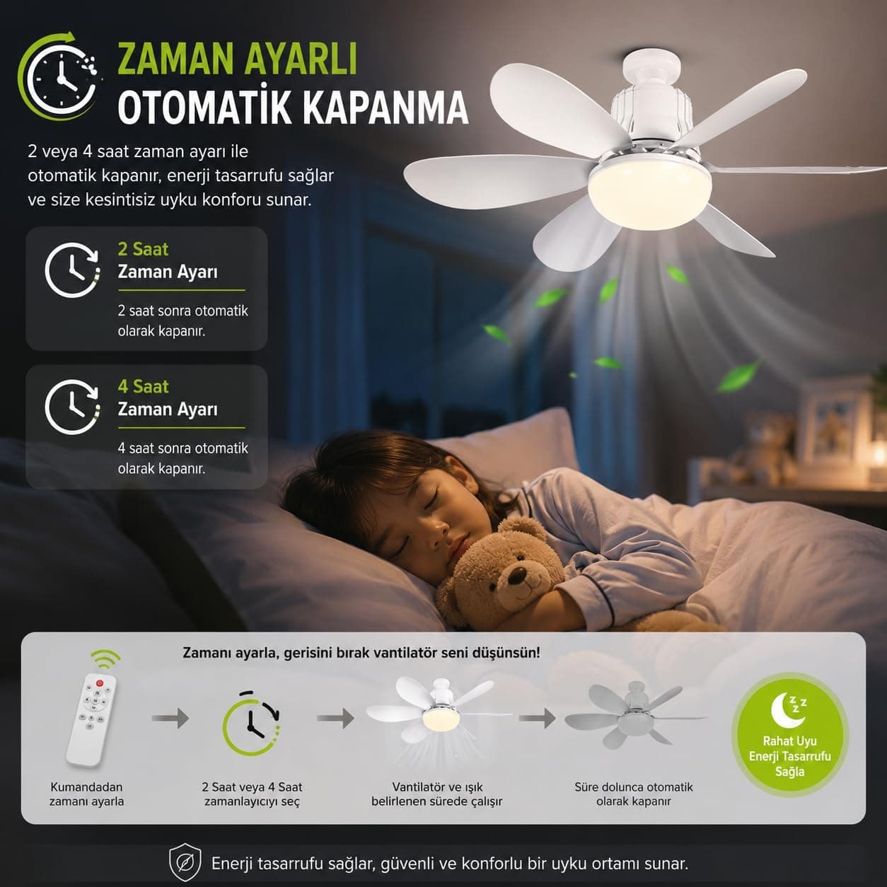 پنکه سقفی Merwish بیصدا با چراغ LED، نور 3رنگ قابل تنظیم، 3 سرعت، 6 پره، قطر 52 cm، کنترل از راه دور سفید پنکه سقفی Merwish بیصدا با چراغ LED، نور 3رنگ قابل تنظیم، 3 سرعت، 6 پره، قطر 52 cm، کنترل از راه دور سفید