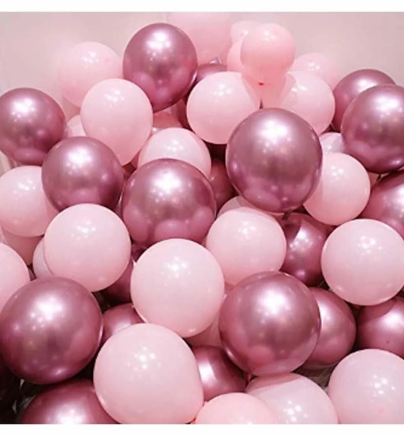 بالون BalonEvi صورتی کرومی و صورتی ماکارونی (پاستلی) بسته 15 عددی بالون BalonEvi صورتی کرومی و صورتی ماکارونی (پاستلی) بسته 15 عددی