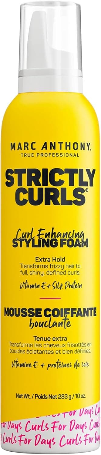 فوم حالتدهنده موهای فر Marc Anthony تقویتکننده فر Strictly Curls 283 گرم فوم حالتدهنده موهای فر Marc Anthony تقویتکننده فر Strictly Curls 283 گرم