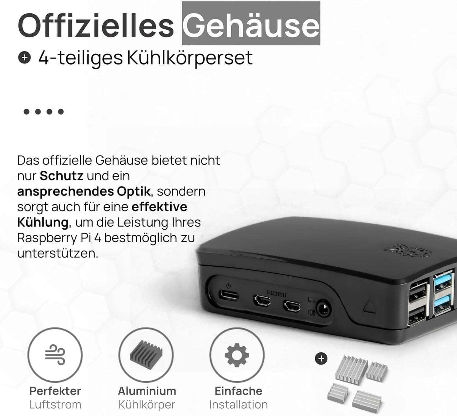 کیت استارتر Raspberry Pi 4 برند db-tronic با حافظه 64 GB و کیس مشکی کیت استارتر Raspberry Pi 4 برند db-tronic با حافظه 64 GB و کیس مشکی