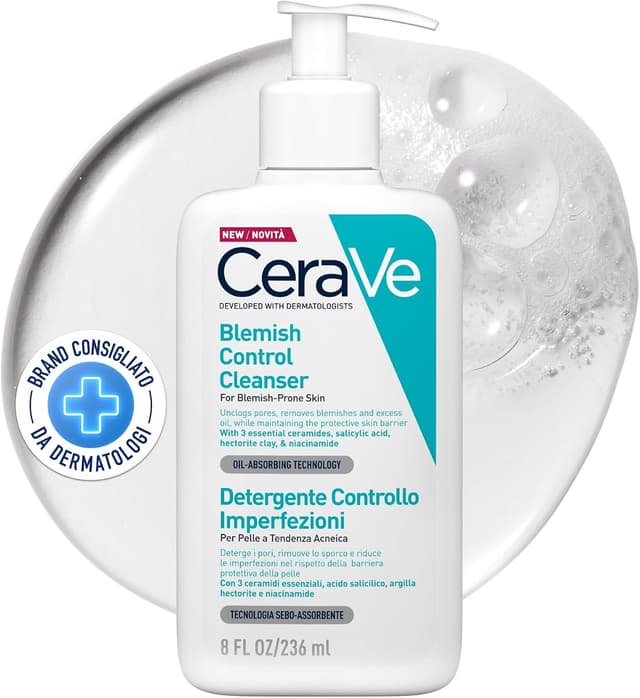 ژل شستوشوی صورت CeraVe مناسب پوستهای چرب و ناهماهنگ 236 ml ژل شستوشوی صورت CeraVe مناسب پوستهای چرب و ناهماهنگ 236 ml