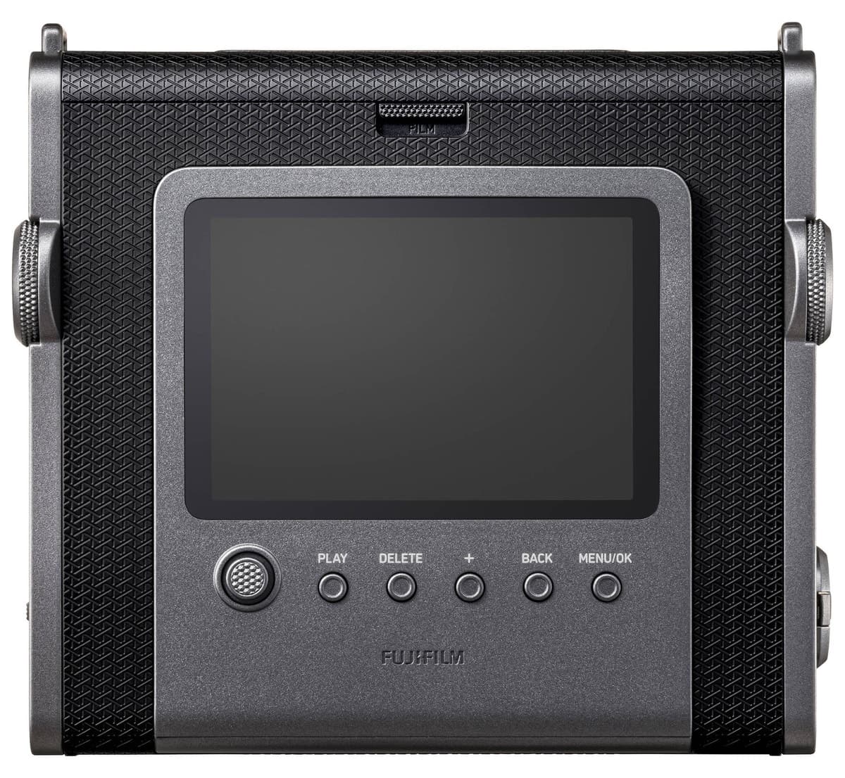 دوربین فوری Fujifilm مشکی با چاپگر هیبرید مدل Instax Wide Evo دوربین فوری Fujifilm مشکی با چاپگر هیبرید مدل Instax Wide Evo