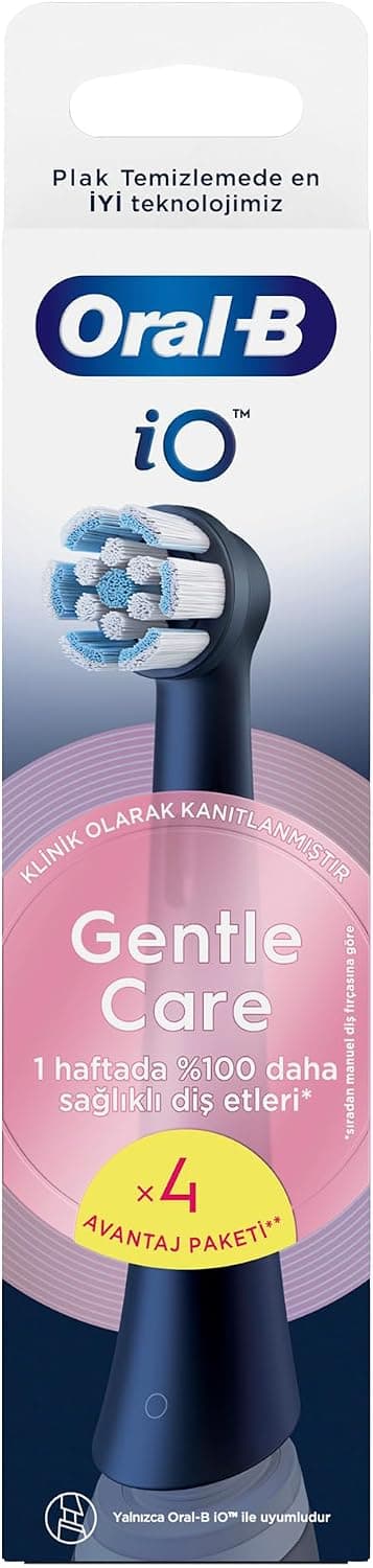 سری یدکی مسواک Oral-B iO Gentle Care سفید 2 عدد سری یدکی مسواک Oral-B iO Gentle Care سفید 2 عدد