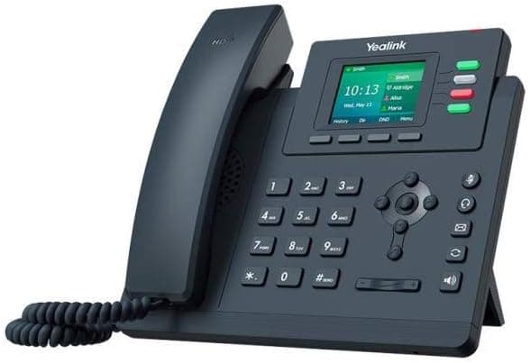 تلفن SIP-IP Yealink با پشتیبانی PoE و گیگابیت مدل SIP-T33G تلفن SIP-IP Yealink با پشتیبانی PoE و گیگابیت مدل SIP-T33G