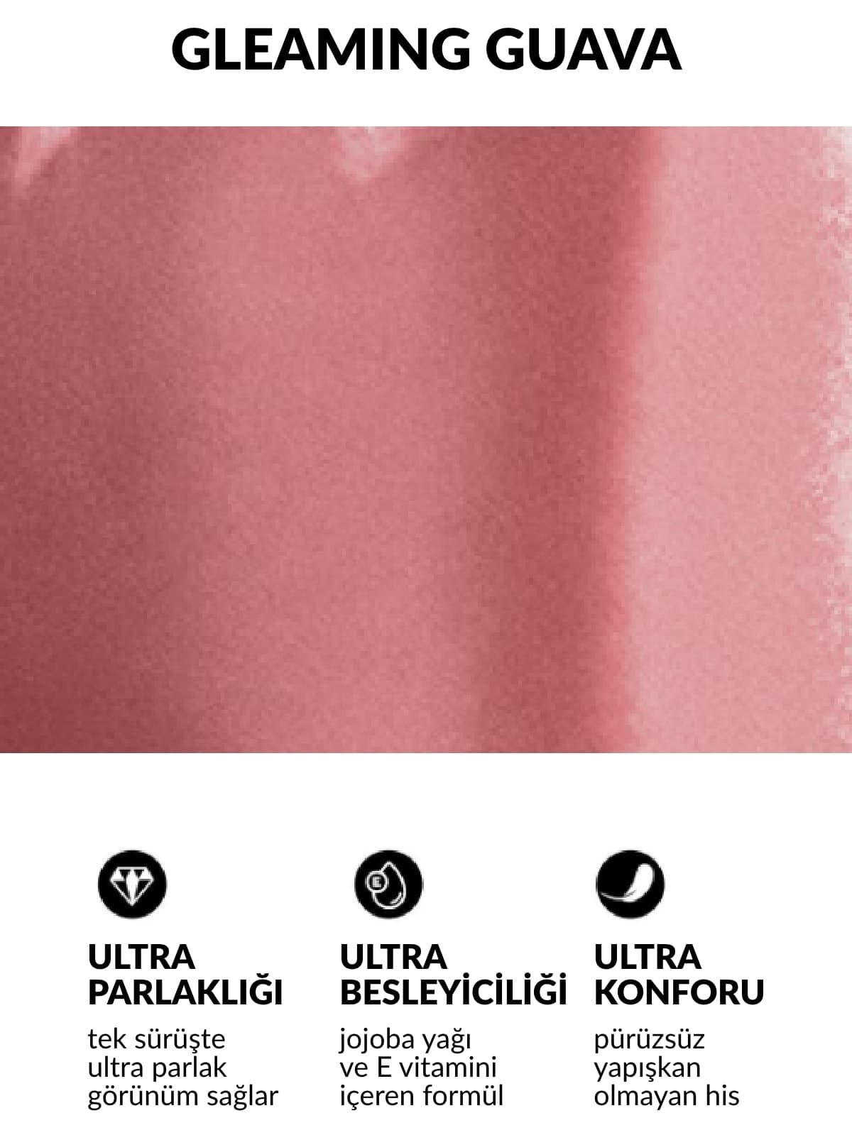 گلوس لب Avon Ultra Colour رنگ گواوای درخشان گلوس لب Avon Ultra Colour رنگ گواوای درخشان