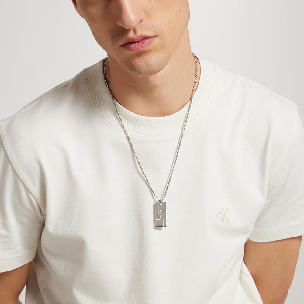 گردنبند مردانه Calvin Klein مجموعه GRID گردنبند مردانه Calvin Klein مجموعه GRID