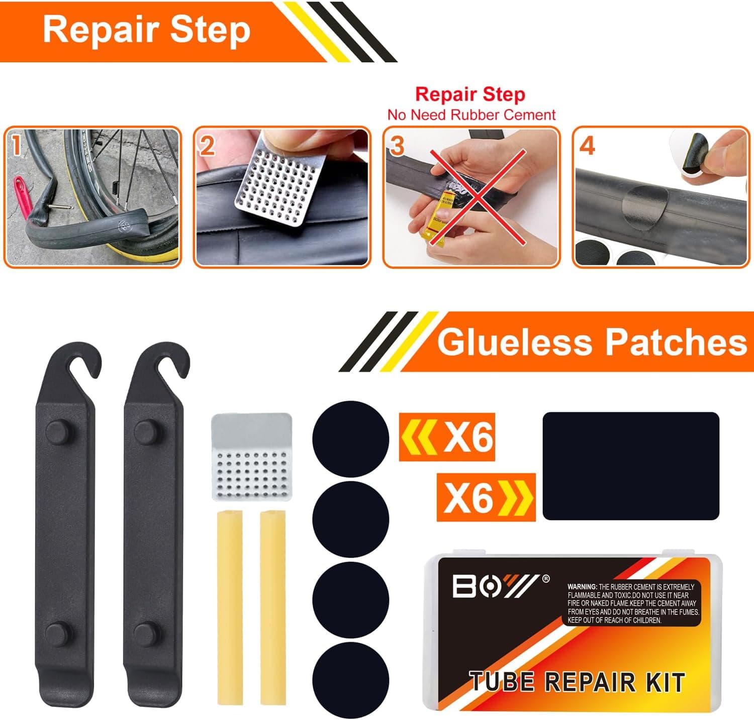 کیف ابزار تعمیر دوچرخه XCH Robots با تلمبه و وصله پنچرگیری کیف ابزار تعمیر دوچرخه XCH Robots با تلمبه و وصله پنچرگیری