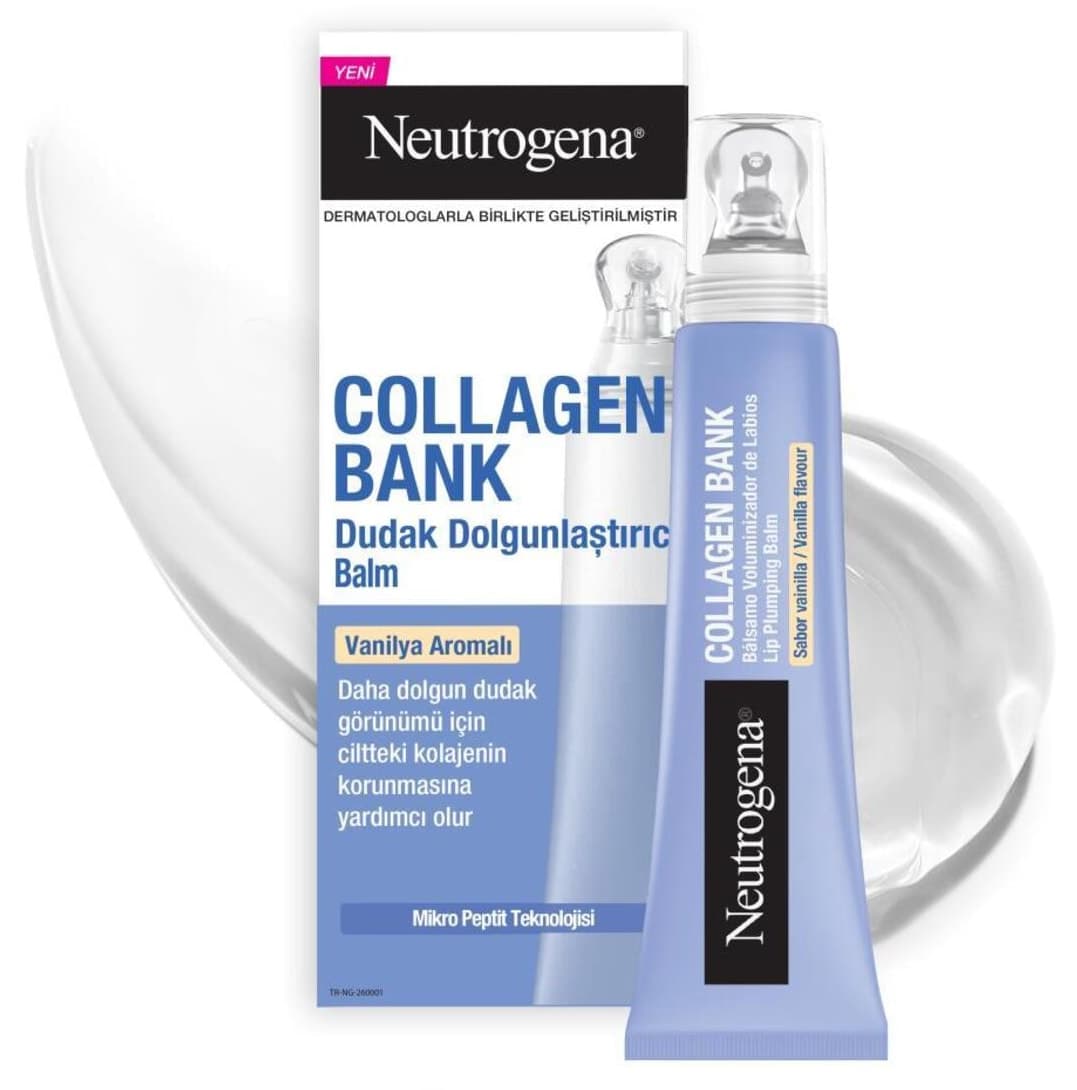 بالم لب حجمدهنده Neutrogena Collagen Bank 12ml بالم لب حجمدهنده Neutrogena Collagen Bank 12ml