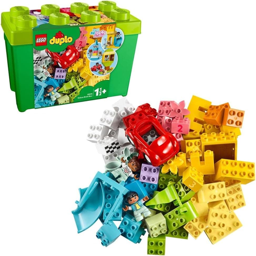 لگو DUPLO جعبه آجرهای دلوکس مدل 10914 لگو DUPLO جعبه آجرهای دلوکس مدل 10914
