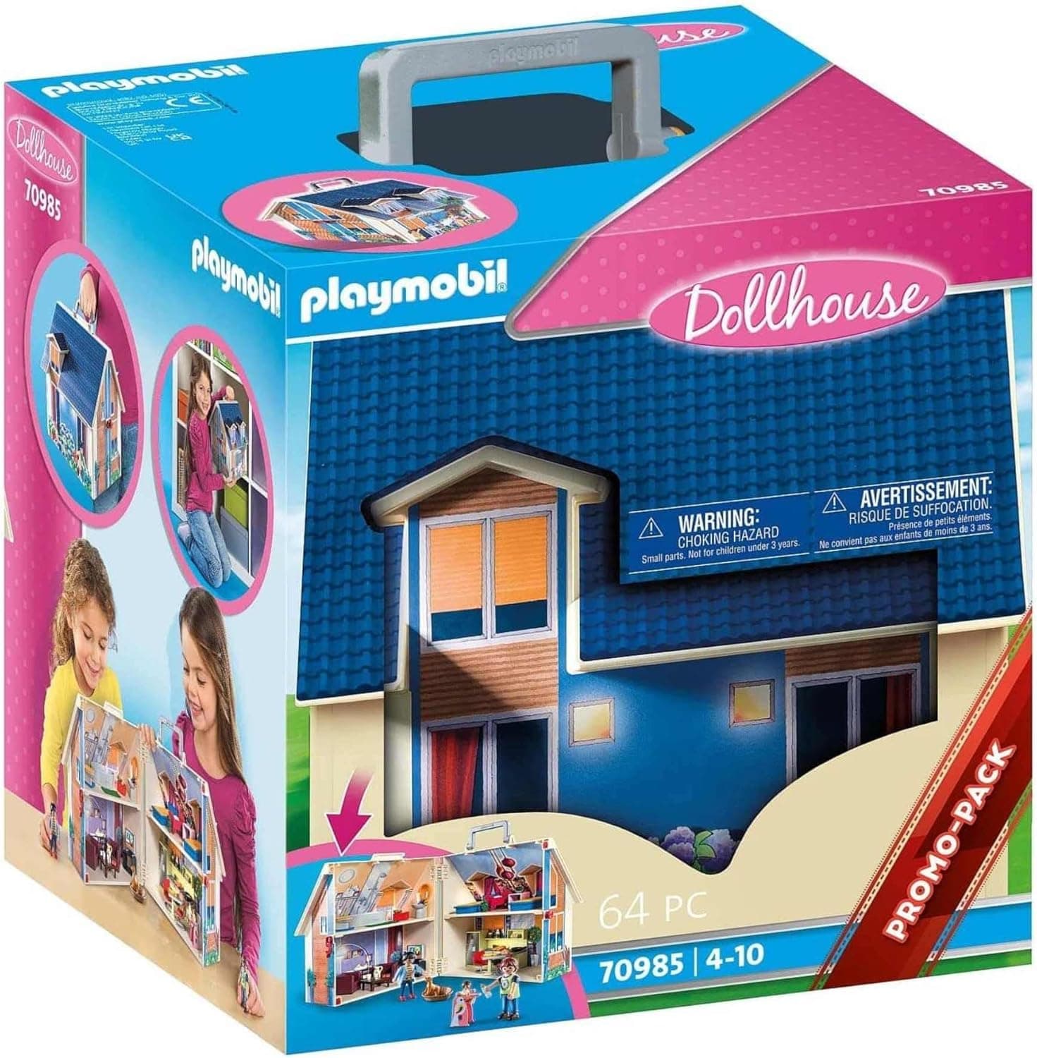 خانه عروسکی مدرن قابل حمل PLAYMOBIL خانه عروسکی مدرن قابل حمل PLAYMOBIL