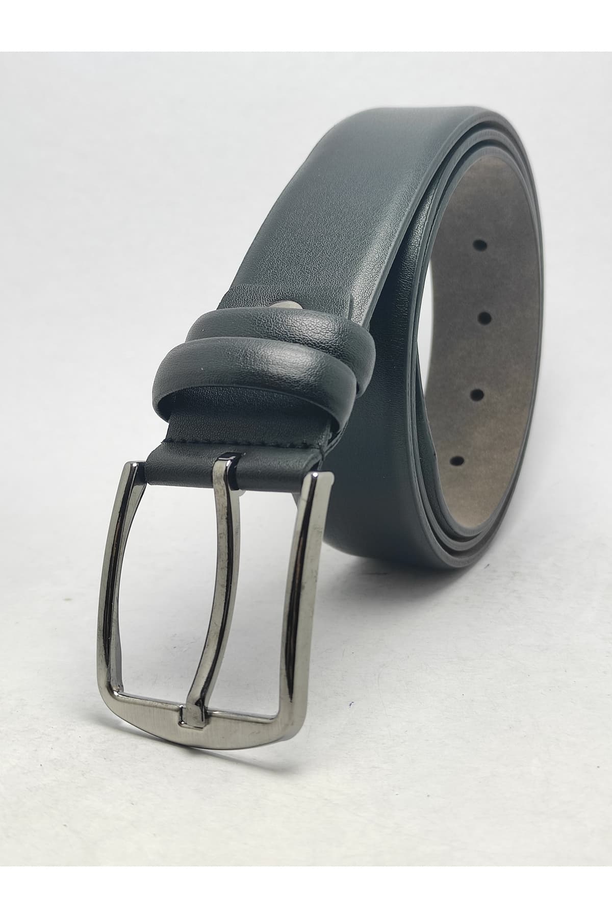 ست کمربند مردانه genuine leather company eds مشکی کلاسیک چرم وگان ست کمربند مردانه genuine leather company eds مشکی کلاسیک چرم وگان