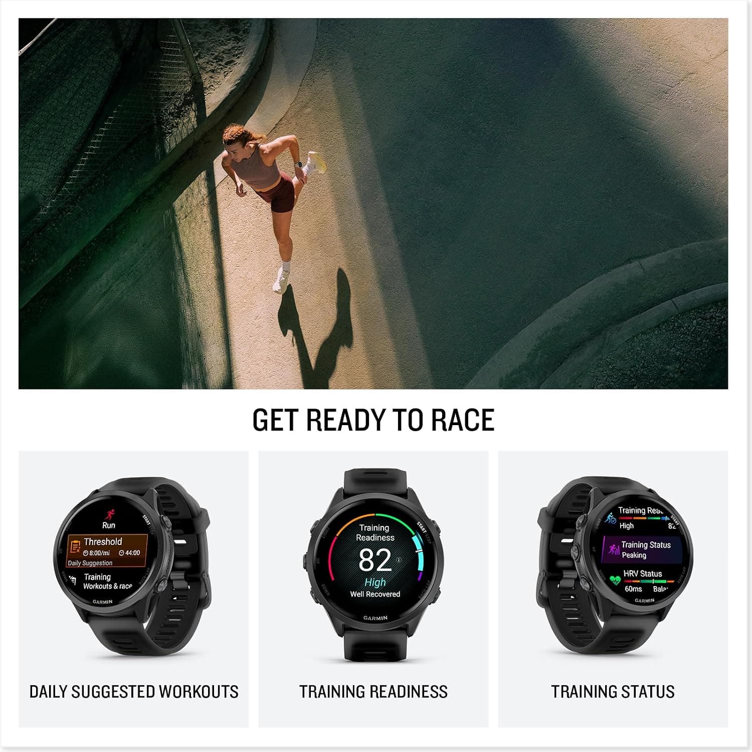 ساعت هوشمند Garmin مدل Forerunner 570 47 mm خاکستری مشکی ساعت هوشمند Garmin مدل Forerunner 570 47 mm خاکستری مشکی