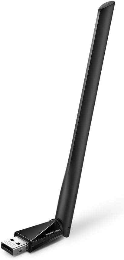 آداپتور USB وایفای 5 MERCUSYS دوبانده با قدرت دریافت بالا AC1300 Mbps مدل MA30H آداپتور USB وایفای 5 MERCUSYS دوبانده با قدرت دریافت بالا AC1300 Mbps مدل MA30H