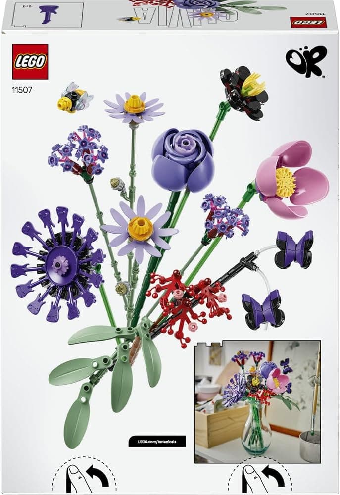 لگو Botanicals Olivia Rodrigo's Flower Bouquet مدل 11507 لگو Botanicals Olivia Rodrigo's Flower Bouquet مدل 11507
