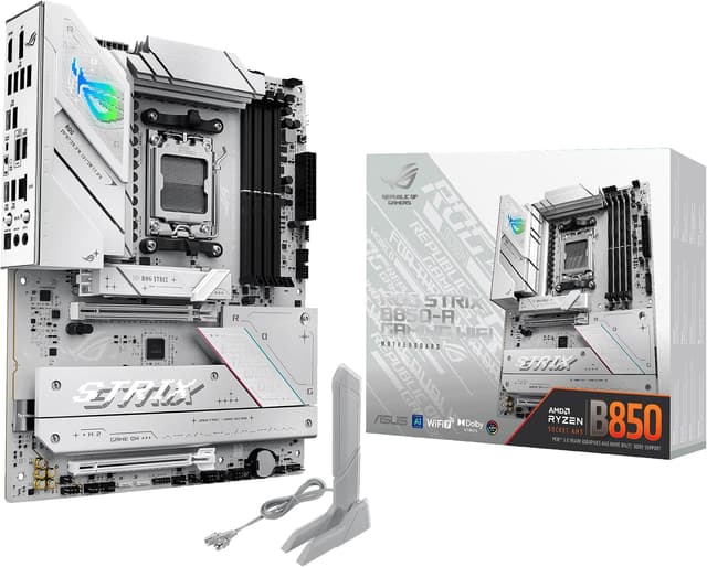 مادربرد گیمینگ ASUS سوکت AM5 با WiFi 7 مدل ROG Strix B850-A مادربرد گیمینگ ASUS سوکت AM5 با WiFi 7 مدل ROG Strix B850-A