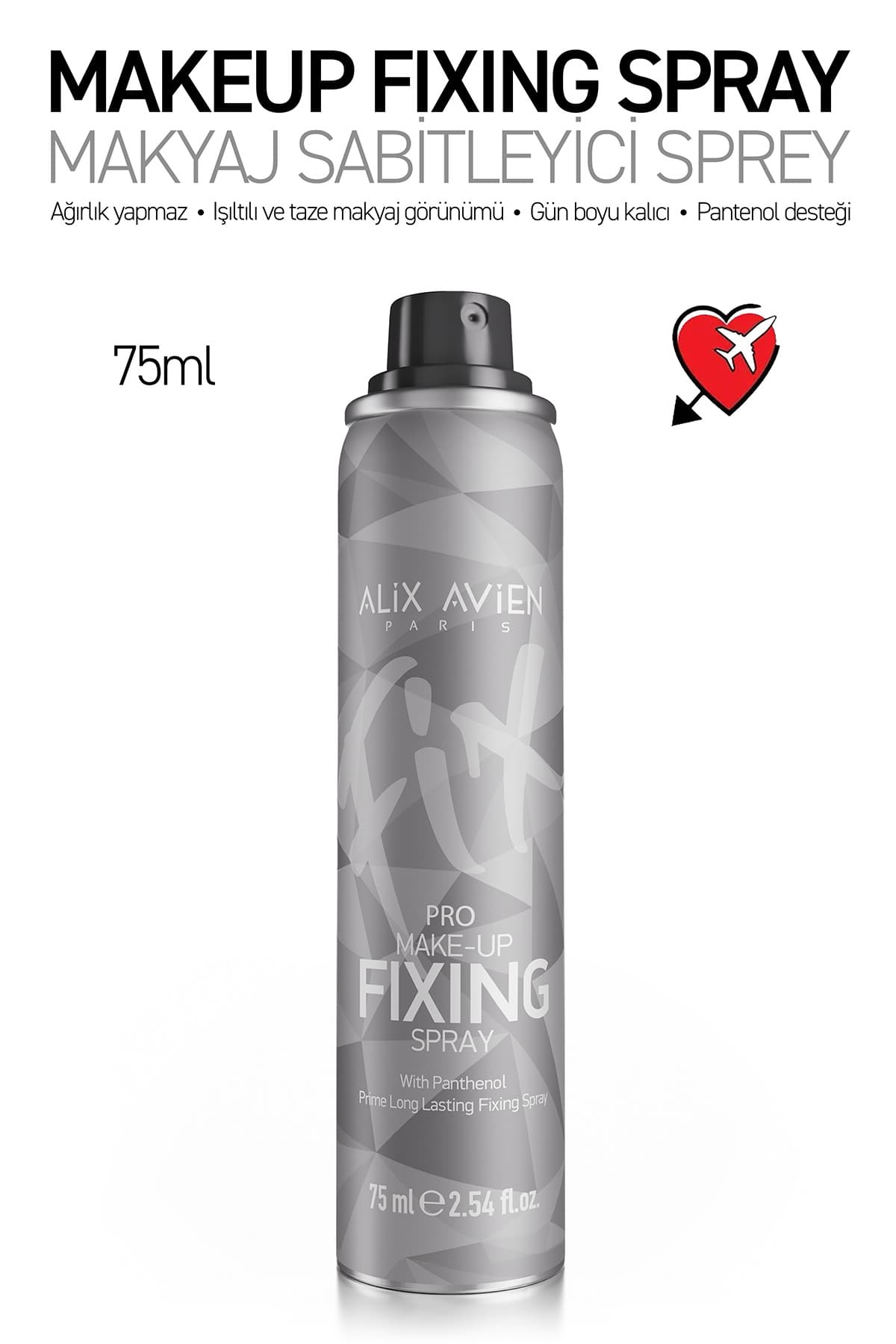 اسپری تثبیتکننده آرایش Alix Avien 75 ML اسپری تثبیتکننده آرایش Alix Avien 75 ML
