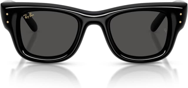 عینک آفتابی مربعی Ray-Ban مشکی از مجموعه Blacked Out A $ ap Rocky مدل Rb4940 Wayfarer Puffer عینک آفتابی مربعی Ray-Ban مشکی از مجموعه Blacked Out A $ ap Rocky مدل Rb4940 Wayfarer Puffer
