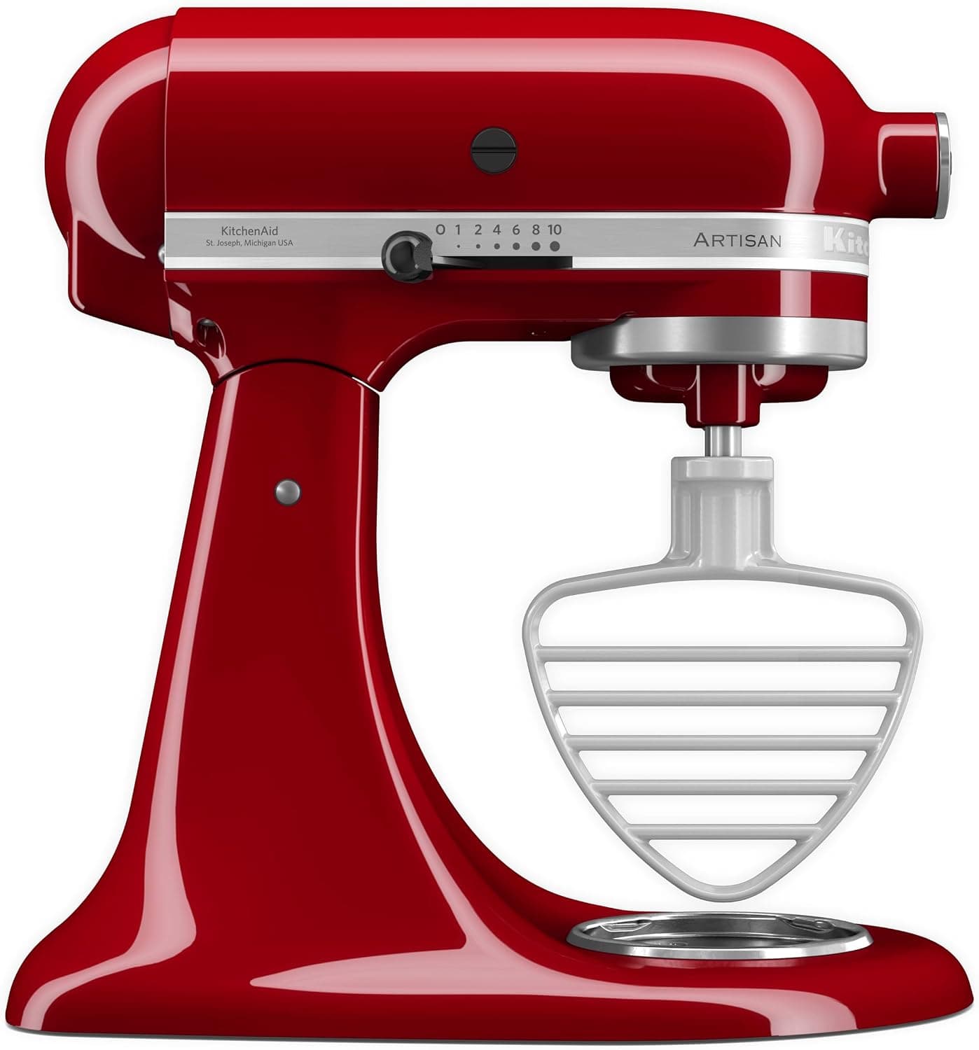 میکسر استند KitchenAid با ظرف 4.8L استیل مدل 5KSMPB5SS میکسر استند KitchenAid با ظرف 4.8L استیل مدل 5KSMPB5SS