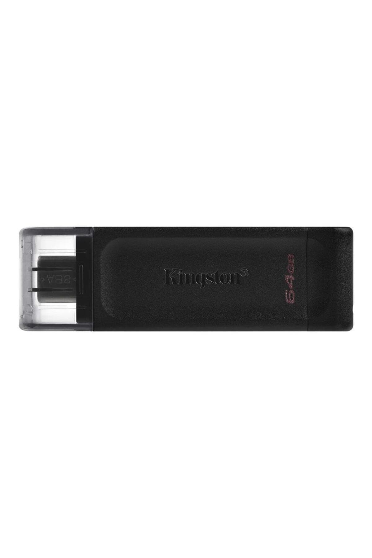فلش مموری Kingston 64GB USB-C 3.2 Gen 1 Type-C مدل DT70 فلش مموری Kingston 64GB USB-C 3.2 Gen 1 Type-C مدل DT70