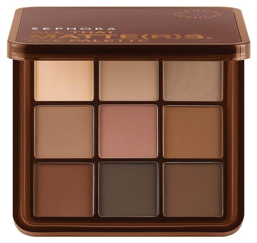 پالت سایه چشم Sephora Collection All That Matte(r)s با تونهای خنثی و گرم پالت سایه چشم Sephora Collection All That Matte(r)s با تونهای خنثی و گرم
