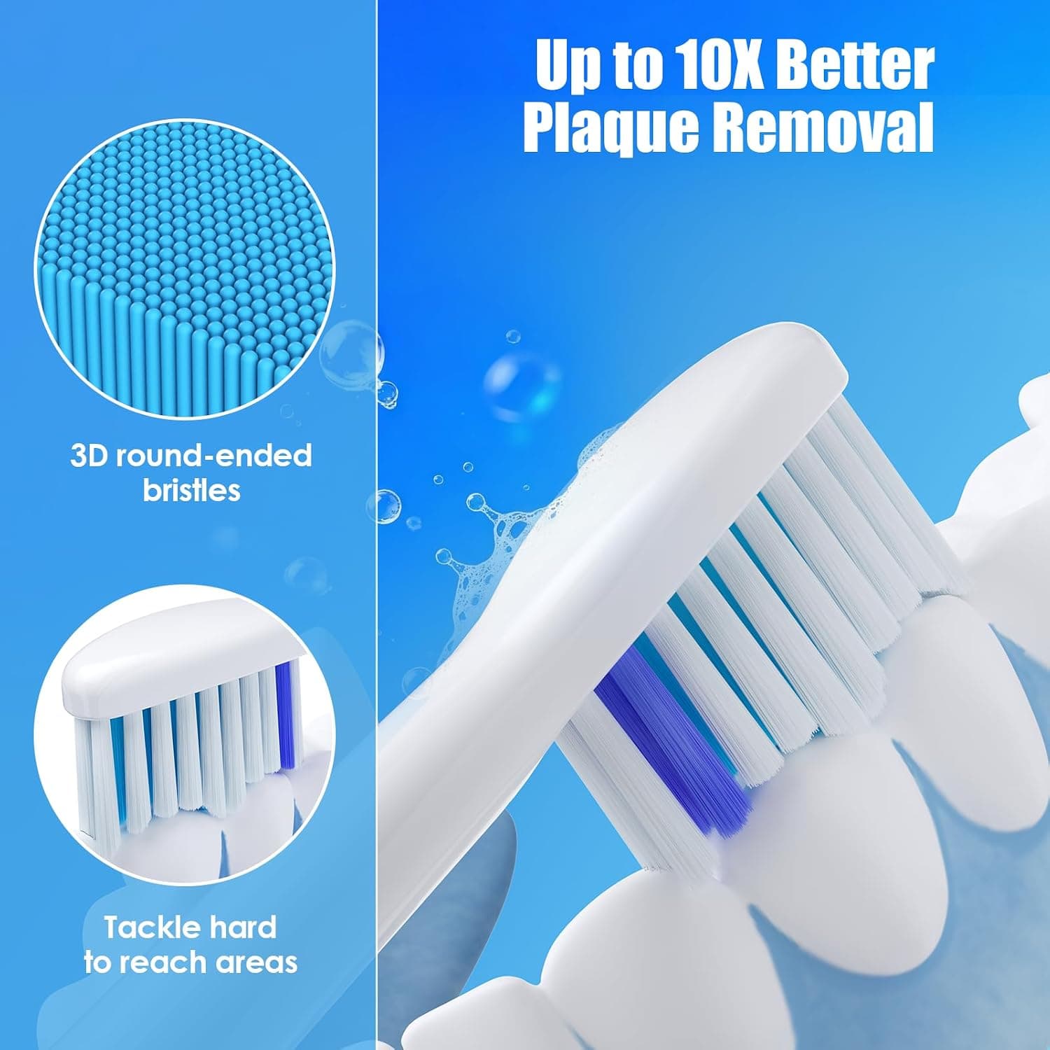 سری یدکی مسواک سازگار با Philips Sonicare برند Voguish سری یدکی مسواک سازگار با Philips Sonicare برند Voguish