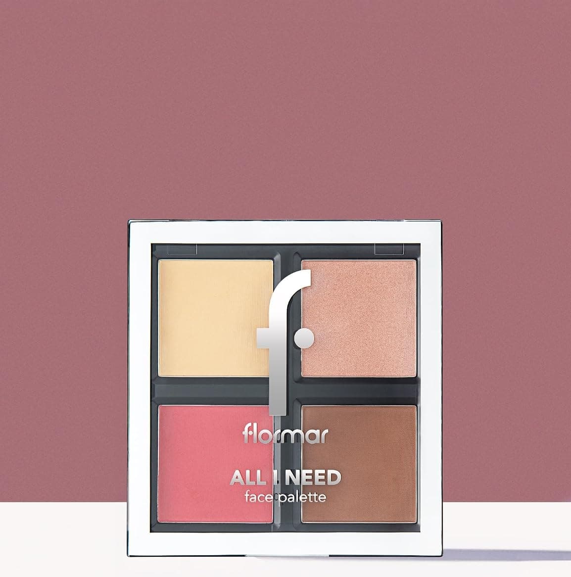 پالت آرایش صورت Flormar All I Need با پیگمنت بالا، قابل تلفیق و فینیش مات و درخشان پالت آرایش صورت Flormar All I Need با پیگمنت بالا، قابل تلفیق و فینیش مات و درخشان