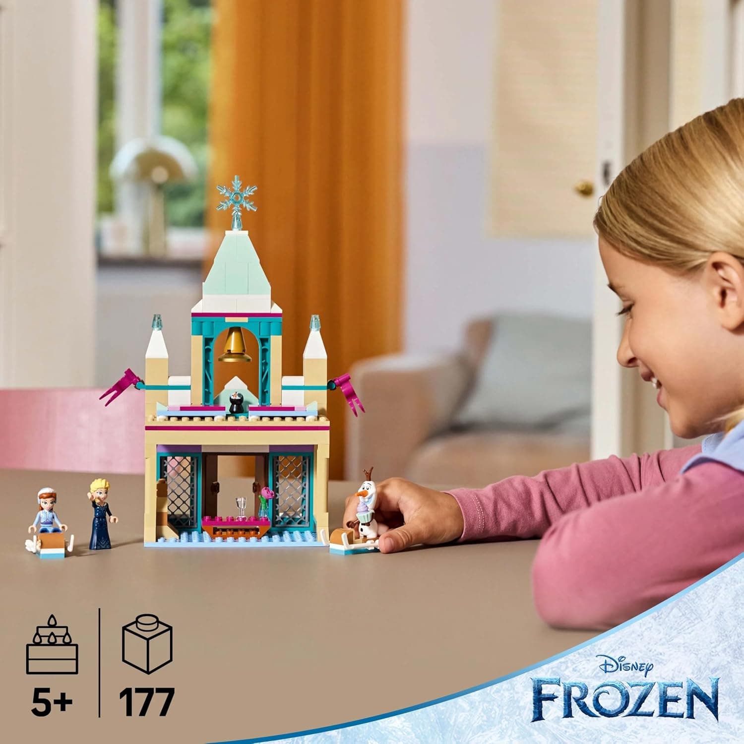 لگو Disney Princess قلعه Arendelle Frozen مدل 43265 لگو Disney Princess قلعه Arendelle Frozen مدل 43265