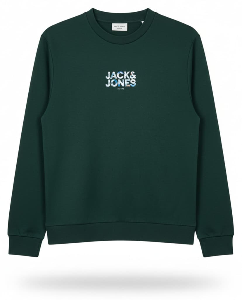 سوئیشرت زنانه Jack & Jones چاپدار یقه گرد مدل New Plas سوئیشرت زنانه Jack & Jones چاپدار یقه گرد مدل New Plas