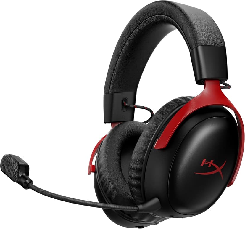 هدست گیمینگ بیسیم HyperX چندپلتفرمی مشکی-قرمز مدل Cloud III S هدست گیمینگ بیسیم HyperX چندپلتفرمی مشکی-قرمز مدل Cloud III S