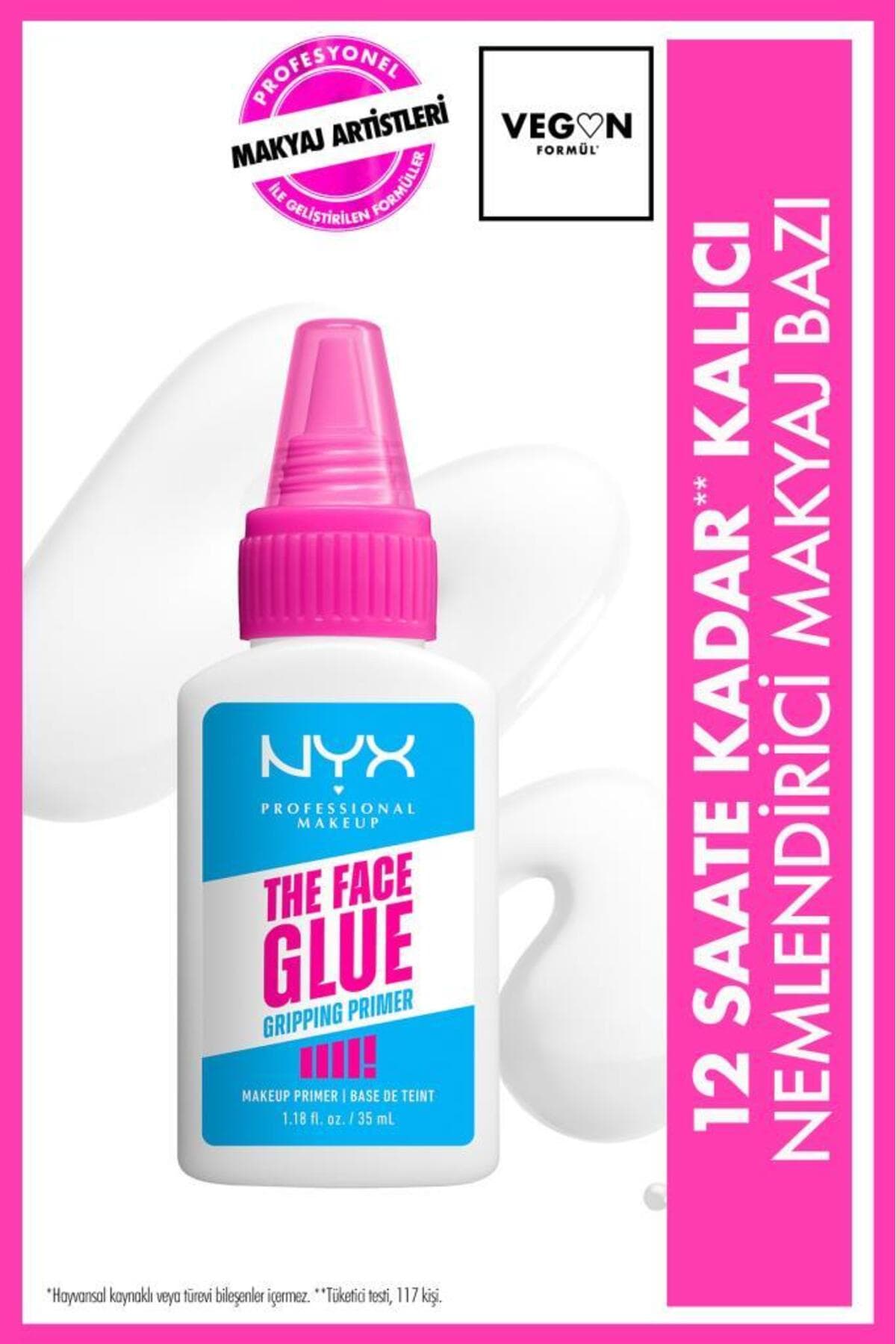 پرایمر مرطوبکننده و اسپری تثبیتکننده آرایش NYX Professional Makeup Face Glue پرایمر مرطوبکننده و اسپری تثبیتکننده آرایش NYX Professional Makeup Face Glue