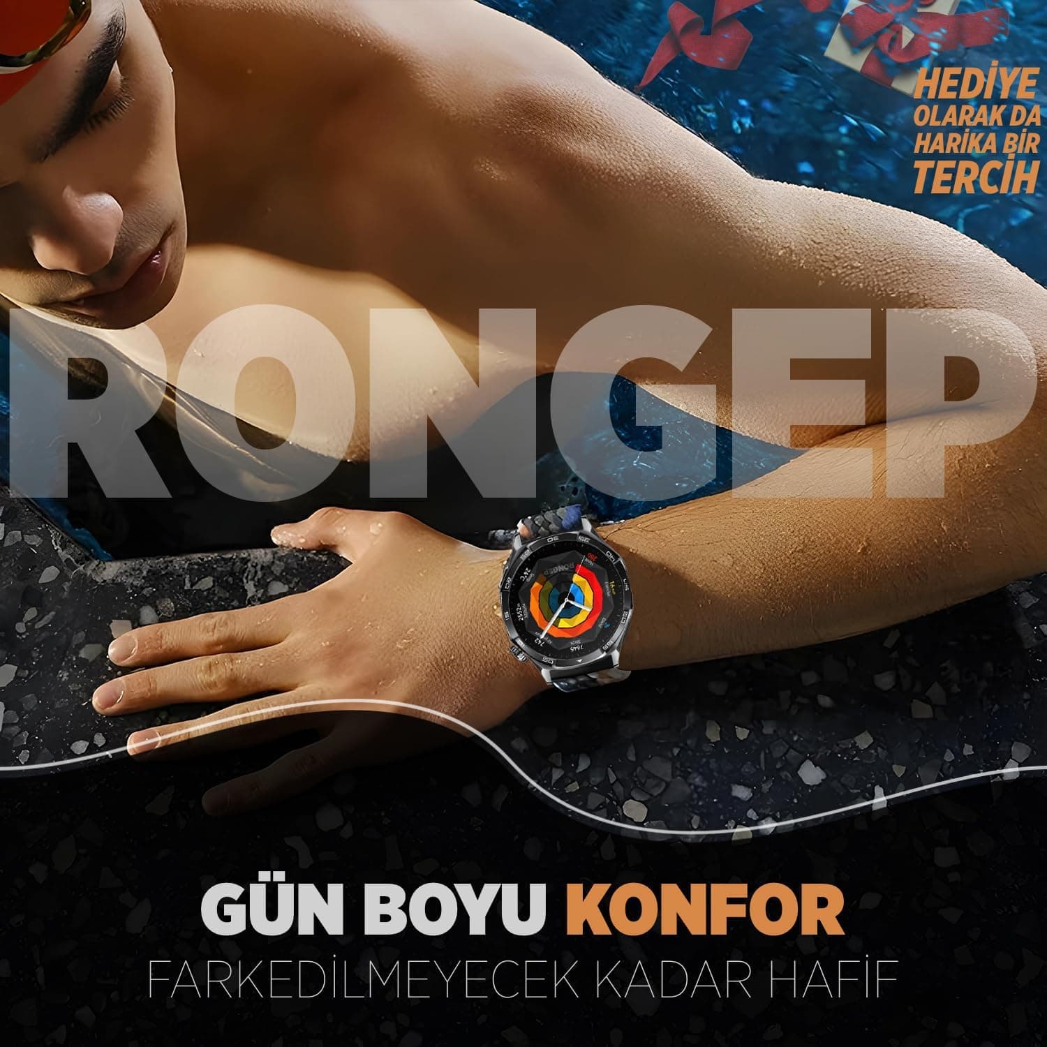 بند ساعت Rongep Örgü Loop سازگار با Huawei، 22mm، پارچه کشی ضدتعریق با سگک مغناطیسی، 46mm مدل GT7/GT7 Pro/GT6/6 Pro/Runner 2/GT5/5 Pro/GT4/GT3 بند ساعت Rongep Örgü Loop سازگار با Huawei، 22mm، پارچه کشی ضدتعریق با سگک مغناطیسی، 46mm مدل GT7/GT7 Pro/GT6/6 Pro/Runner 2/GT5/5 Pro/GT4/GT3